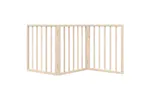 Vidaxl Dog Gate Foldable 3 Panels 150 Cm Poplar Wood Vidaxl Dog Gate Foldable 3 Panels 150 Cm Poplar Wood
