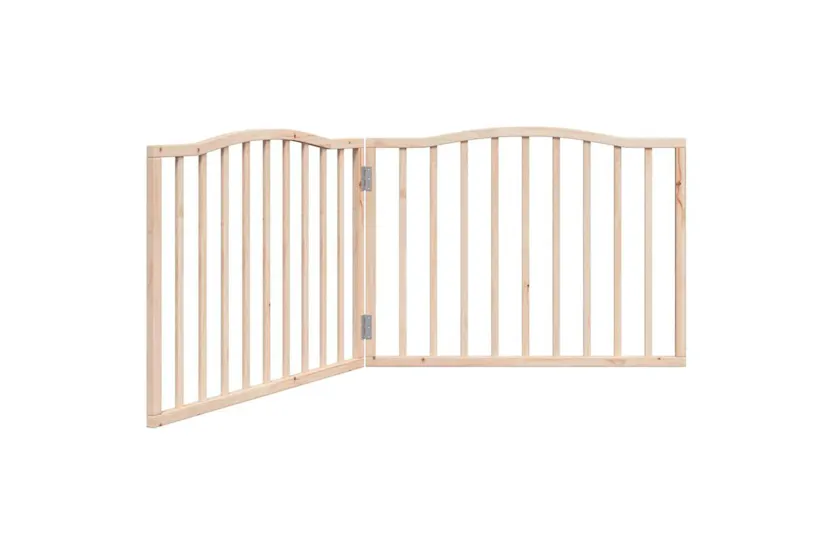 Vidaxl Dog Gate Foldable 2 Panels 160 Cm Poplar Wood Vidaxl Dog Gate Foldable 2 Panels 160 Cm Poplar Wood