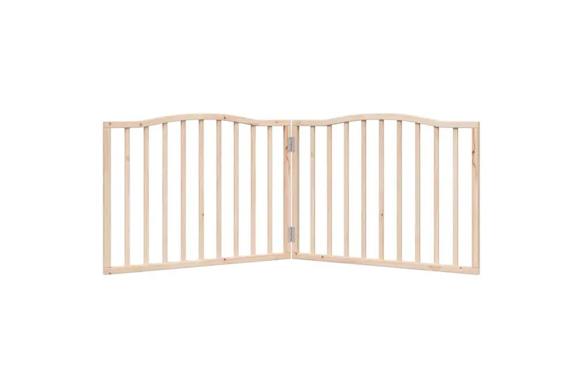 Vidaxl Dog Gate Foldable 2 Panels 160 Cm Poplar Wood Vidaxl Dog Gate Foldable 2 Panels 160 Cm Poplar Wood