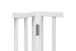 Vidaxl Dog Gate With Door Foldable 4 Panels White 320 Cm Poplar Wood Vidaxl Dog Gate With Door Foldable 4 Panels White 320 Cm Poplar Wood
