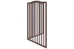 Vidaxl Dog Gate Foldable 2 Panels Brown Oak 160 Cm Poplar Wood Vidaxl Dog Gate Foldable 2 Panels Brown Oak 160 Cm Poplar Wood