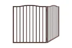 Vidaxl Dog Gate Foldable 2 Panels Brown Oak 160 Cm Poplar Wood Vidaxl Dog Gate Foldable 2 Panels Brown Oak 160 Cm Poplar Wood
