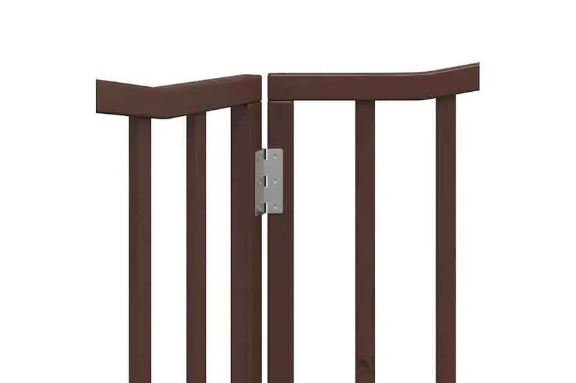 Vidaxl Dog Gate Foldable 2 Panels Brown Oak 160 Cm Poplar Wood Vidaxl Dog Gate Foldable 2 Panels Brown Oak 160 Cm Poplar Wood