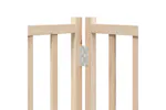 Vidaxl Dog Gate With Door Foldable 6 Panels 300 Cm Solid Wood Fir Vidaxl Dog Gate With Door Foldable 6 Panels 300 Cm Solid Wood Fir