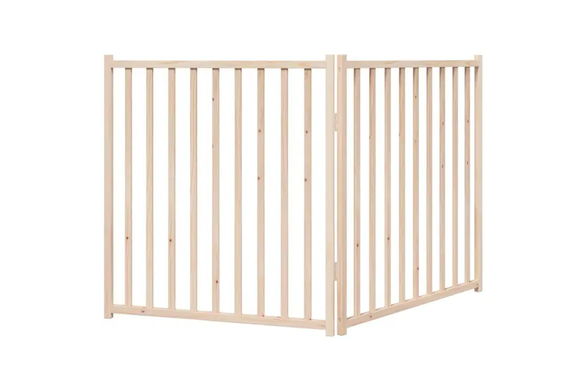 Vidaxl Dog Gate Foldable 2 Panels 160 Cm Solid Wood Fir Vidaxl Dog Gate Foldable 2 Panels 160 Cm Solid Wood Fir