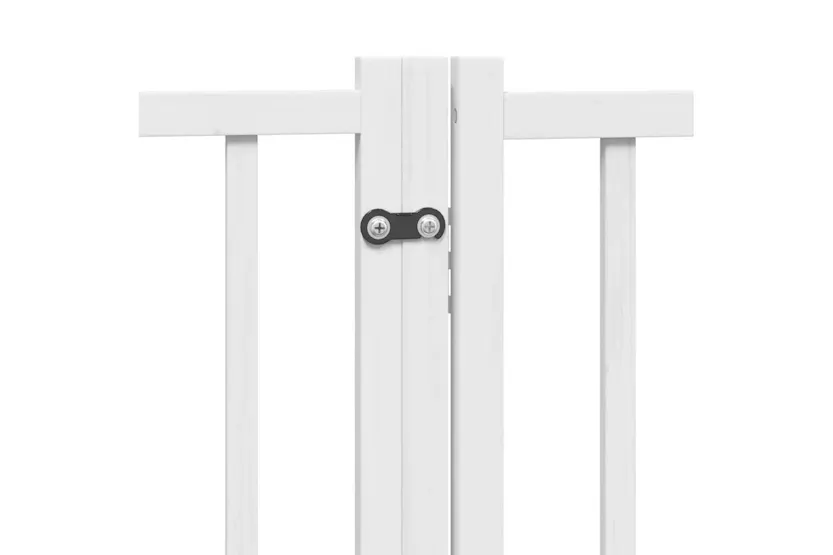 Vidaxl Dog Gate With Door Foldable 4 Panels White 320 Cm Solid Wood Fir Vidaxl Dog Gate With Door Foldable 4 Panels White 320 Cm Solid Wood Fir
