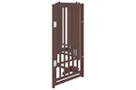 Vidaxl Dog Gate With Door Foldable 6 Panels Brown Oak 300 Cm Solid Wood Fir Vidaxl Dog Gate With Door Foldable 6 Panels Brown Oak 300 Cm Solid Wood Fir