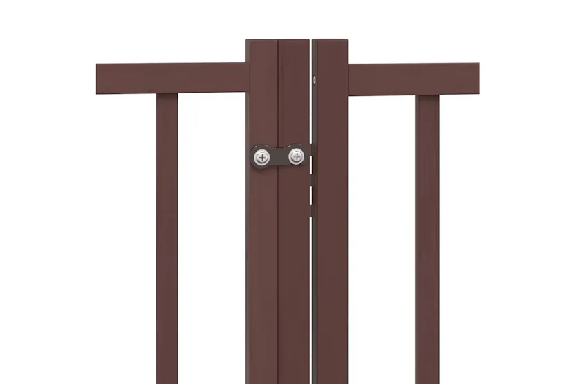 Vidaxl Dog Gate With Door Foldable 6 Panels Brown Oak 300 Cm Solid Wood Fir Vidaxl Dog Gate With Door Foldable 6 Panels Brown Oak 300 Cm Solid Wood Fir