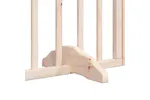 Vidaxl Dog Gate With Door Foldable 15 Panels 750 Cm Poplar Wood Vidaxl Dog Gate With Door Foldable 15 Panels 750 Cm Poplar Wood