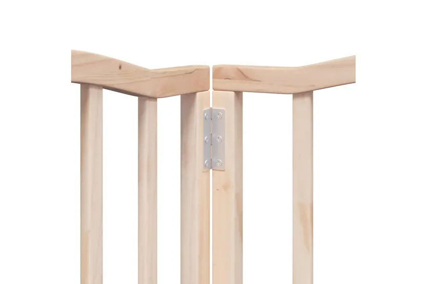 Vidaxl Dog Gate With Door Foldable 15 Panels 750 Cm Poplar Wood Vidaxl Dog Gate With Door Foldable 15 Panels 750 Cm Poplar Wood