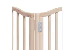 Vidaxl Dog Gate With Door Foldable 15 Panels 750 Cm Poplar Wood Vidaxl Dog Gate With Door Foldable 15 Panels 750 Cm Poplar Wood