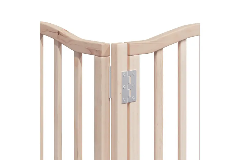Vidaxl Dog Gate With Door Foldable 15 Panels 750 Cm Poplar Wood Vidaxl Dog Gate With Door Foldable 15 Panels 750 Cm Poplar Wood
