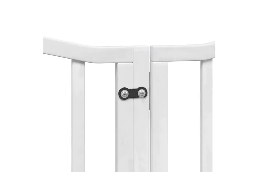 Vidaxl Dog Gate With Door Foldable 9 Panels White 450 Cm Poplar Wood Vidaxl Dog Gate With Door Foldable 9 Panels White 450 Cm Poplar Wood