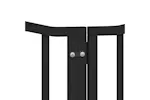 Vidaxl Dog Gate With Door Foldable 12 Panels Black 600 Cm Poplar Wood Vidaxl Dog Gate With Door Foldable 12 Panels Black 600 Cm Poplar Wood