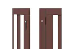 Vidaxl Dog Gate With Door Foldable 12 Panels Brown 600 Cm Poplar Wood Vidaxl Dog Gate With Door Foldable 12 Panels Brown 600 Cm Poplar Wood