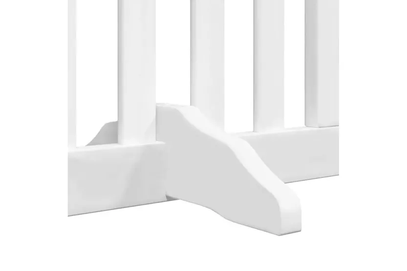 Vidaxl Dog Gate With Door Foldable 12 Panels White 960 Cm Poplar Wood Vidaxl Dog Gate With Door Foldable 12 Panels White 960 Cm Poplar Wood