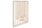 Vidaxl Dog Gate With Door Foldable 4 Panels 320 Cm Poplar Wood Vidaxl Dog Gate With Door Foldable 4 Panels 320 Cm Poplar Wood