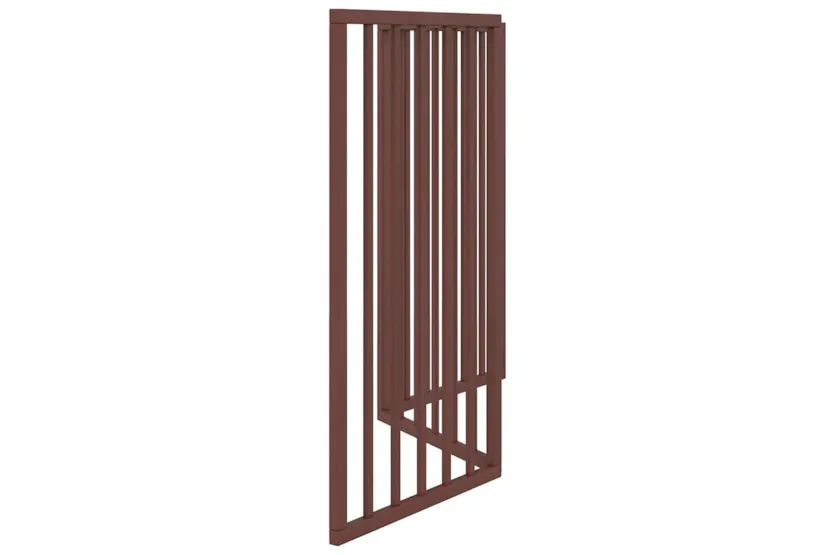 Vidaxl Dog Gate Foldable 3 Panels Brown 150 Cm Poplar Wood Vidaxl Dog Gate Foldable 3 Panels Brown 150 Cm Poplar Wood