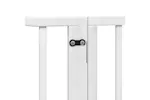 Vidaxl Dog Gate With Door Foldable 6 Panels White 480 Cm Poplar Wood Vidaxl Dog Gate With Door Foldable 6 Panels White 480 Cm Poplar Wood