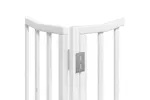 Vidaxl Dog Gate With Door Foldable 6 Panels White 480 Cm Poplar Wood Vidaxl Dog Gate With Door Foldable 6 Panels White 480 Cm Poplar Wood