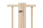 Vidaxl Dog Gate With Door Foldable 6 Panels 480 Cm Poplar Wood Vidaxl Dog Gate With Door Foldable 6 Panels 480 Cm Poplar Wood