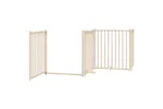 Vidaxl Dog Gate With Door Foldable 10 Panels 800 Cm Poplar Wood Vidaxl Dog Gate With Door Foldable 10 Panels 800 Cm Poplar Wood
