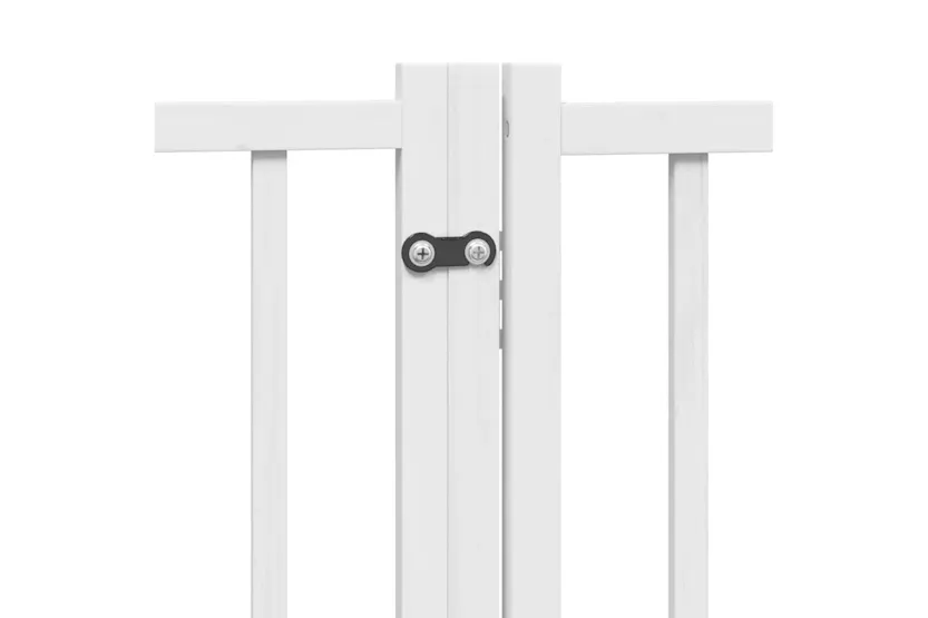 Vidaxl Dog Gate With Door Foldable 6 Panels White 480 Cm Poplar Wood Vidaxl Dog Gate With Door Foldable 6 Panels White 480 Cm Poplar Wood