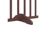 Vidaxl Dog Gate With Door Foldable 8 Panels Brown 640 Cm Poplar Wood Vidaxl Dog Gate With Door Foldable 8 Panels Brown 640 Cm Poplar Wood