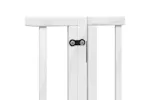 Vidaxl Dog Gate With Door Foldable 8 Panels White 640 Cm Poplar Wood Vidaxl Dog Gate With Door Foldable 8 Panels White 640 Cm Poplar Wood