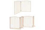 Vidaxl Dog Gate With Door Foldable 10 Panels 800 Cm Poplar Wood Vidaxl Dog Gate With Door Foldable 10 Panels 800 Cm Poplar Wood