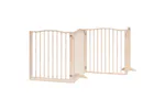 Vidaxl Dog Gate With Door Foldable 10 Panels 800 Cm Poplar Wood Vidaxl Dog Gate With Door Foldable 10 Panels 800 Cm Poplar Wood