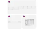 Vidaxl Dog Gate With Door Foldable 12 Panels White 960 Cm Poplar Wood Vidaxl Dog Gate With Door Foldable 12 Panels White 960 Cm Poplar Wood