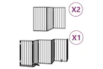 Vidaxl Dog Gate With Door Foldable 12 Panels Black 600 Cm Poplar Wood Vidaxl Dog Gate With Door Foldable 12 Panels Black 600 Cm Poplar Wood