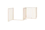 Vidaxl Dog Gate With Door Foldable 8 Panels 640 Cm Poplar Wood Vidaxl Dog Gate With Door Foldable 8 Panels 640 Cm Poplar Wood