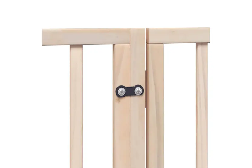 Vidaxl Dog Gate With Door Foldable 8 Panels 640 Cm Poplar Wood Vidaxl Dog Gate With Door Foldable 8 Panels 640 Cm Poplar Wood