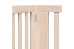 Vidaxl Dog Gate With Door Foldable 6 Panels 480 Cm Poplar Wood Vidaxl Dog Gate With Door Foldable 6 Panels 480 Cm Poplar Wood