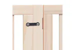 Vidaxl Dog Gate With Door Foldable 6 Panels 480 Cm Poplar Wood Vidaxl Dog Gate With Door Foldable 6 Panels 480 Cm Poplar Wood