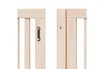 Vidaxl Dog Gate With Door Foldable 6 Panels 480 Cm Poplar Wood Vidaxl Dog Gate With Door Foldable 6 Panels 480 Cm Poplar Wood
