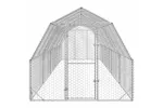 Vidaxl Chicken Run 25x10x225 M Galvanised Steel Vidaxl Chicken Run 25x10x225 M Galvanised Steel