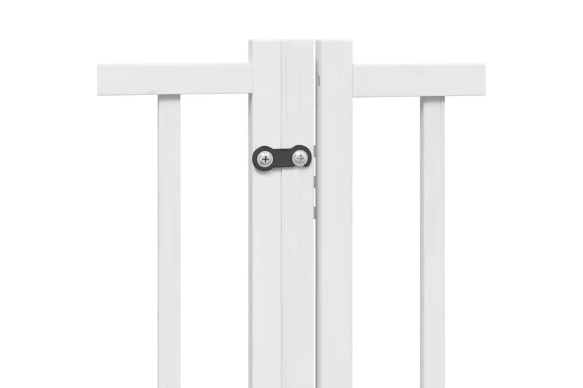 Vidaxl Dog Gate With Door Foldable 12 Panels White 600 Cm Poplar Wood Vidaxl Dog Gate With Door Foldable 12 Panels White 600 Cm Poplar Wood