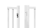 Vidaxl Dog Gate With Door Foldable 12 Panels White 600 Cm Poplar Wood Vidaxl Dog Gate With Door Foldable 12 Panels White 600 Cm Poplar Wood