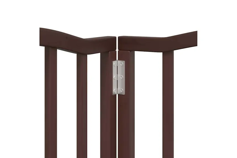 Vidaxl Dog Gate With Door Foldable 6 Panels Brown Oak 300 Cmpoplar Wood Vidaxl Dog Gate With Door Foldable 6 Panels Brown Oak 300 Cmpoplar Wood