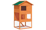 Vidaxl Outdoor Rabbit Hutch Small Animal House Pet Cage 3 Layers Wood Vidaxl Outdoor Rabbit Hutch Small Animal House Pet Cage 3 Layers Wood