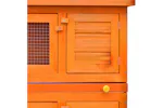 Vidaxl Outdoor Rabbit Hutch Small Pet Cage 4 Door Wood Vidaxl Outdoor Rabbit Hutch Small Pet Cage 4 Door Wood