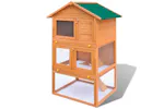 Vidaxl Outdoor Rabbit Hutch Wooden Cage 3 Layers Vidaxl Outdoor Rabbit Hutch Wooden Cage 3 Layers