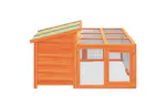 Vidaxl Rabbit Hutch Brown 144x123x675 Cm Solid Wood Pine Vidaxl Rabbit Hutch Brown 144x123x675 Cm Solid Wood Pine