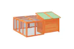 Vidaxl Rabbit Hutch Brown 144x123x675 Cm Solid Wood Pine Vidaxl Rabbit Hutch Brown 144x123x675 Cm Solid Wood Pine