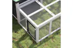 Vidaxl Rabbit Hutch Grey 144x123x675 Cm Solid Wood Pine Vidaxl Rabbit Hutch Grey 144x123x675 Cm Solid Wood Pine