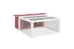 Vidaxl Rabbit Hutch Mocha 1175x97x475 Cm Solid Wood Pine Vidaxl Rabbit Hutch Mocha 1175x97x475 Cm Solid Wood Pine