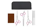 Vidaxl 4 Piece Dog Grooming Scissors Set Stainless Steel Vidaxl 4 Piece Dog Grooming Scissors Set Stainless Steel